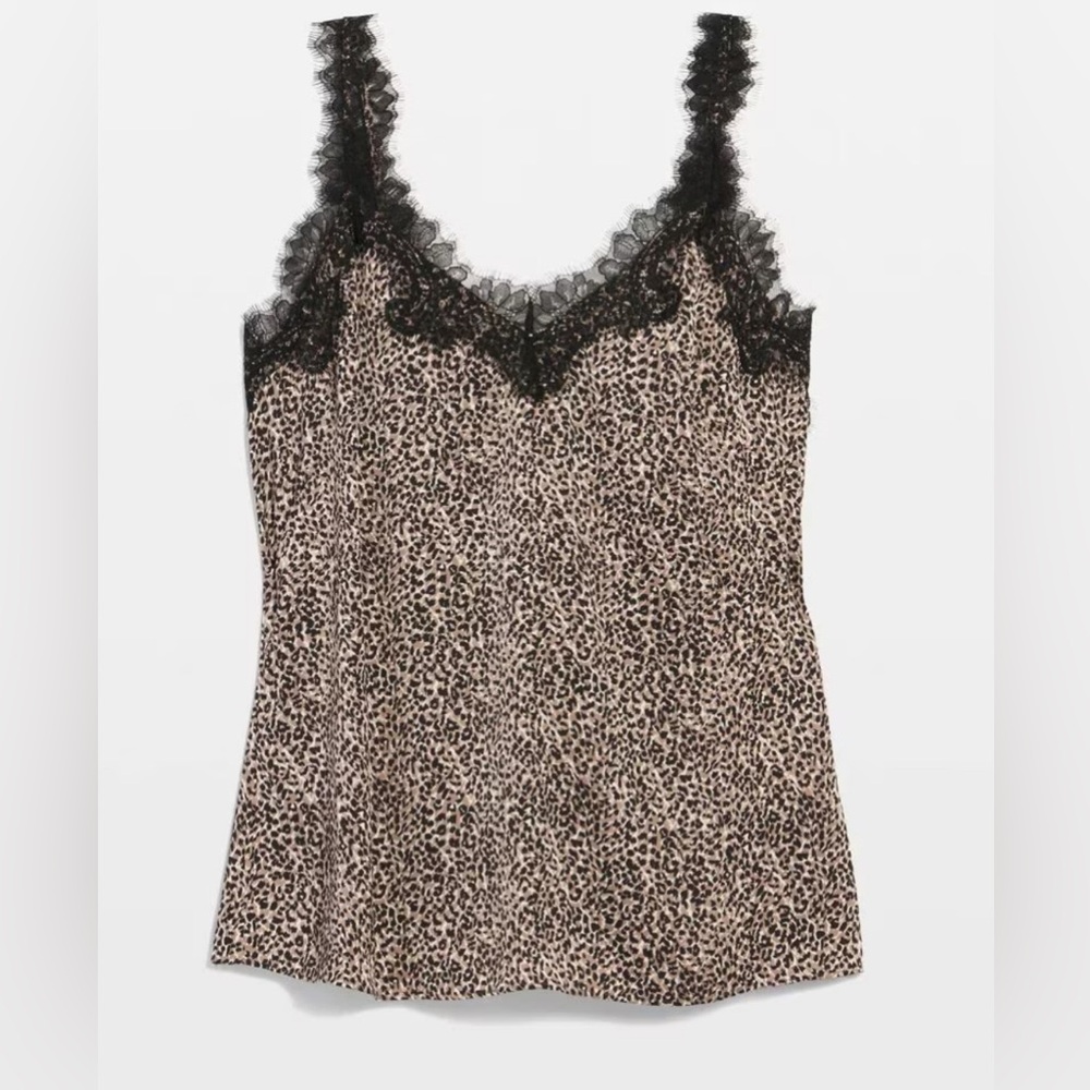 Cheetah tank top